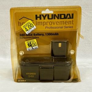 Hyundai Home Improvement Professional Series 24V-NICd Battery 1300mAh HHI-TATP-6